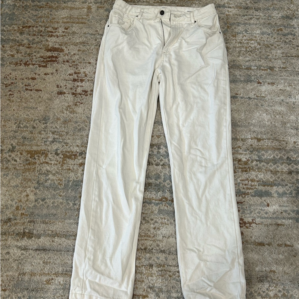 Cotton On Cream Straight Leg Pants